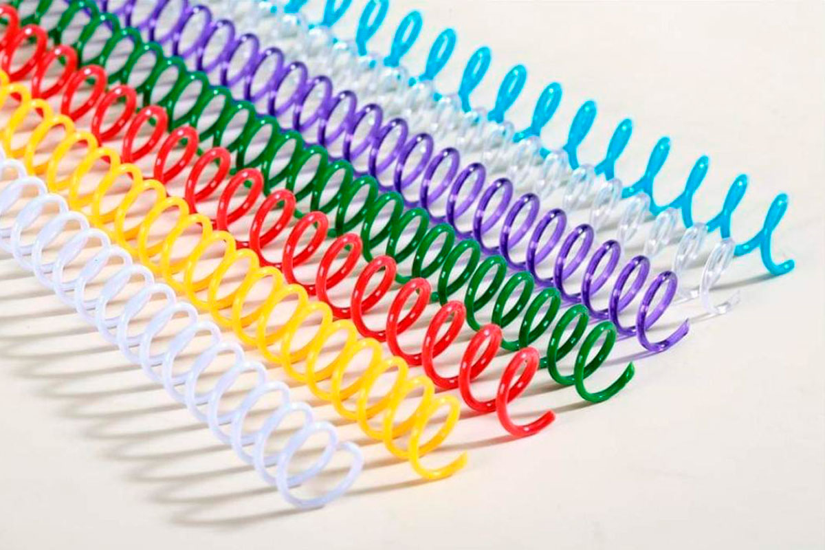 Espirales pl&aacute;sticos